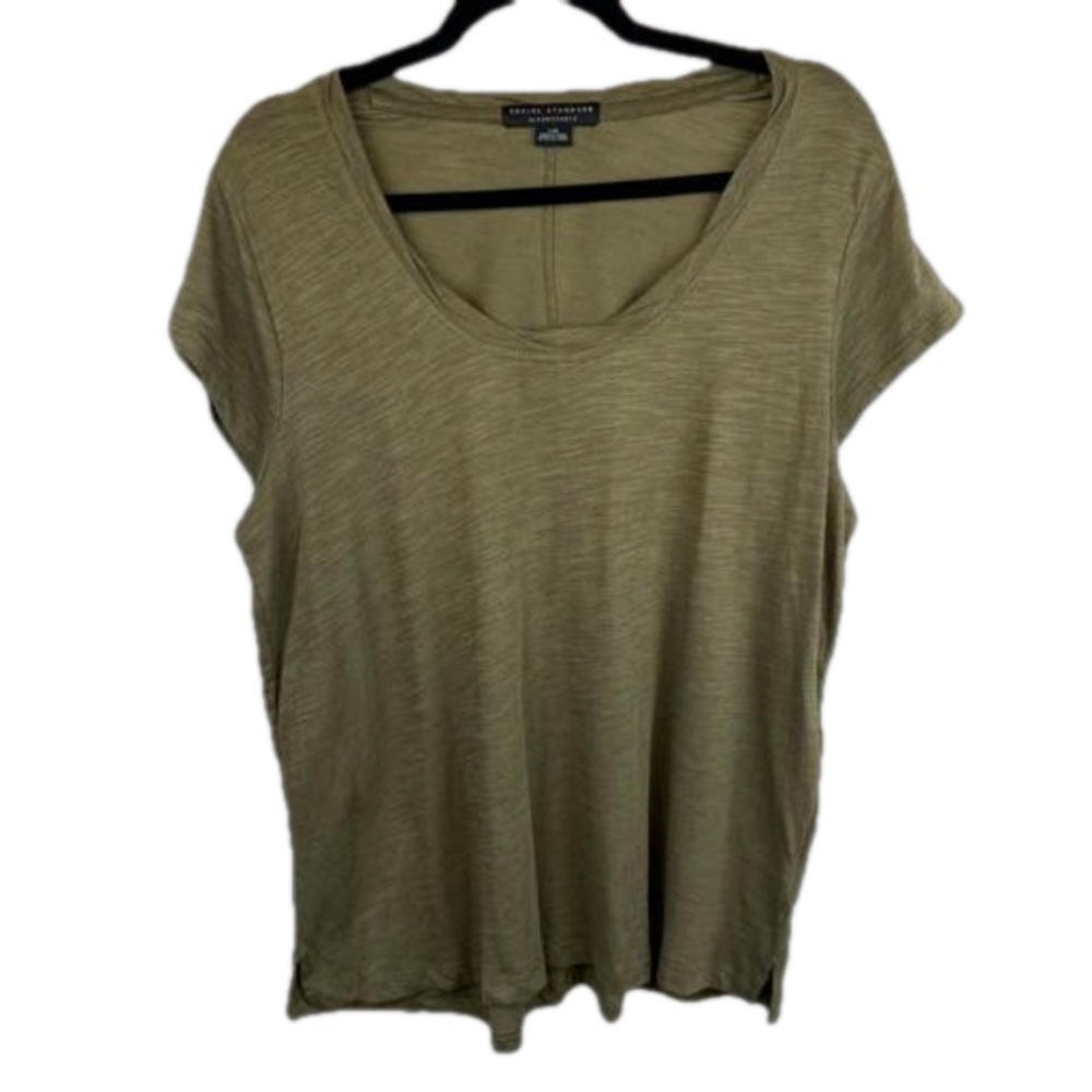 Olive Green Short Sleeve Tee